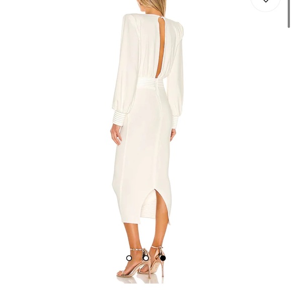 Zhivago Midi Dress - White, open to offers - Picture 3 of 7